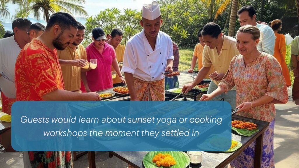 How Large Resort Grew RevPAR During Quiet Season 4 Cooking workshop