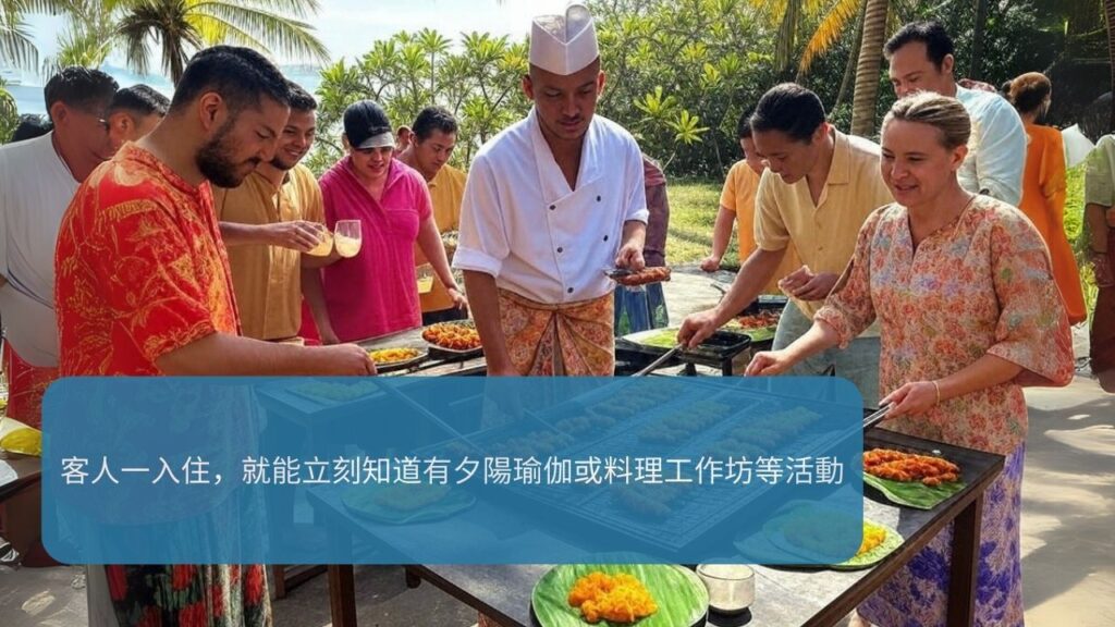 不怕淡季!大型渡假村如何逆勢提升每房總營收 4 TC Cooking workshop
