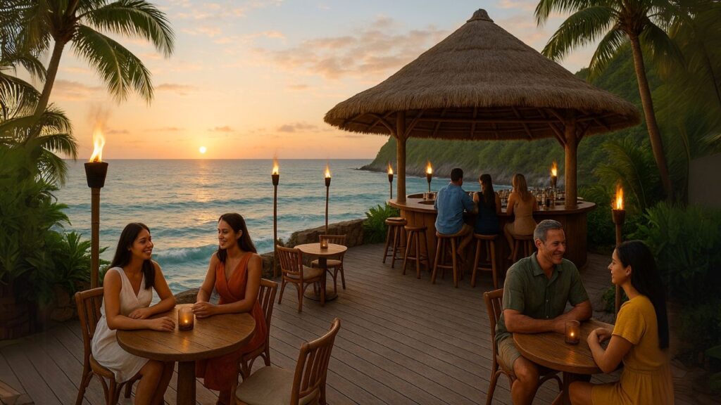 cliff side bar