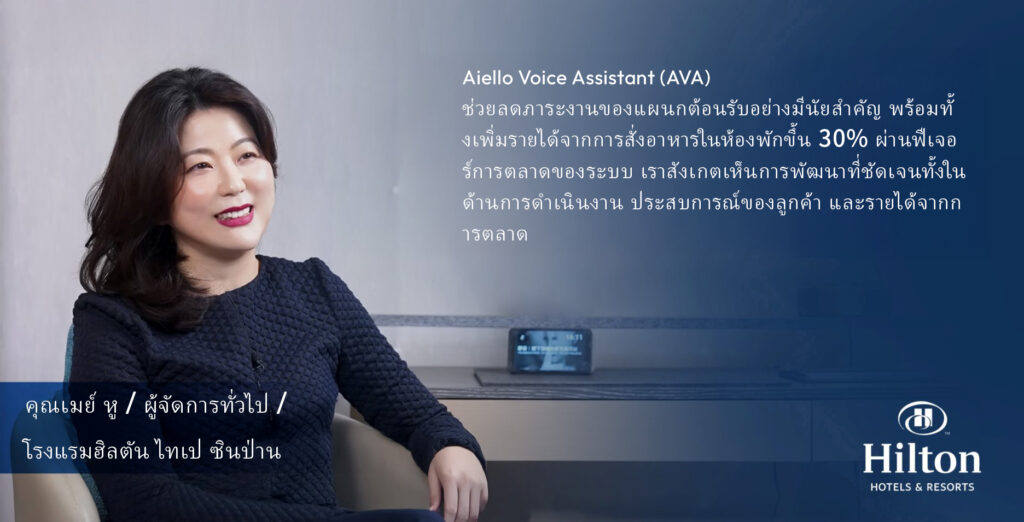 รายได้จากอาหารและเครื่องดื่มเติบโต 30%: โรงแรมฮิลตัน ไทเป ซินป่าน ประสบความสำเร็จทั้งด้านรายได้และความพึงพอใจของลูกค้าด้วยเทคโนโลยี AI 4 tai 拷貝